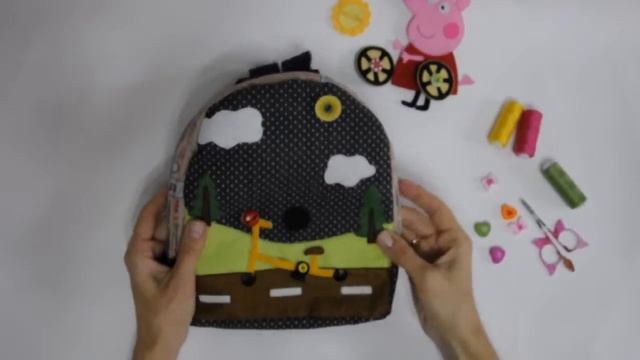 Развивающие рюкзаки книжки из фетра ткани смотреть онлайн