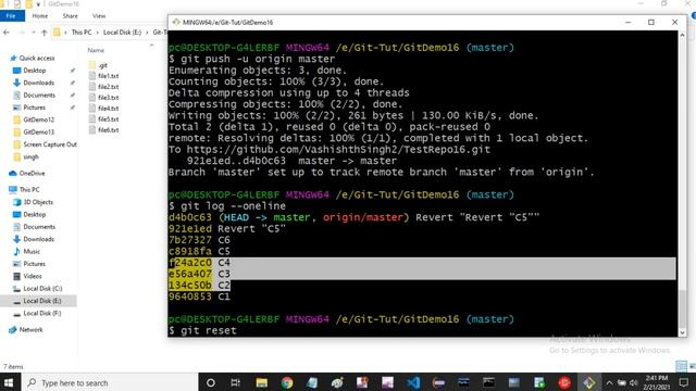 Git Tutorials: Git Revert Command, UnDoing Changes In Git | part 23 смотреть онлайн
