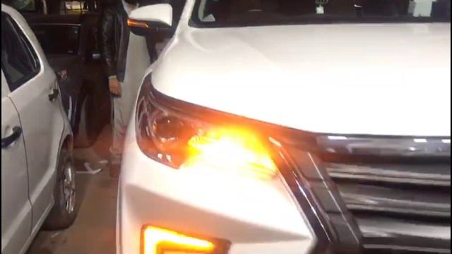 Toyota Fortuner LX570 Lexus Style NKS Body Kit | Best Car Modification смотреть онлайн