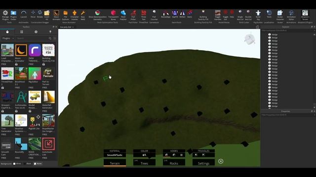 Roblox Studio | Low-poly world | TIMELAPSE #11 смотреть онлайн