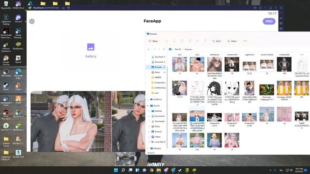 สอนทำหน้าเด็ก Faceapp