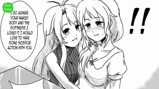 Suddenly I Like Girls! - CH. 5 - Suddenly Wild Scissors Appeared | DUB | Yuri Toon | Yuri Manga смотреть онлайн