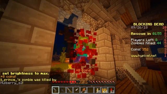 АТАКА ЗОМБИ! НОВАЯ МИНИ ИГРА ПРОТИВ ЗОМБИ! МАЙНКРАФТ