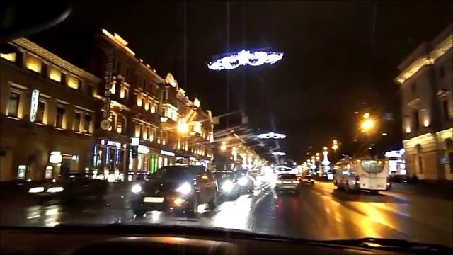Ночной Санкт Петербург часть 2 январь 2013 VVS смотреть онлайн