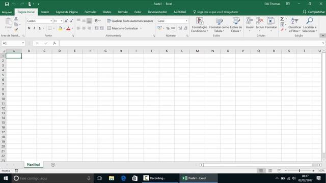 Conhecendo a interface do Excel 2016 смотреть онлайн