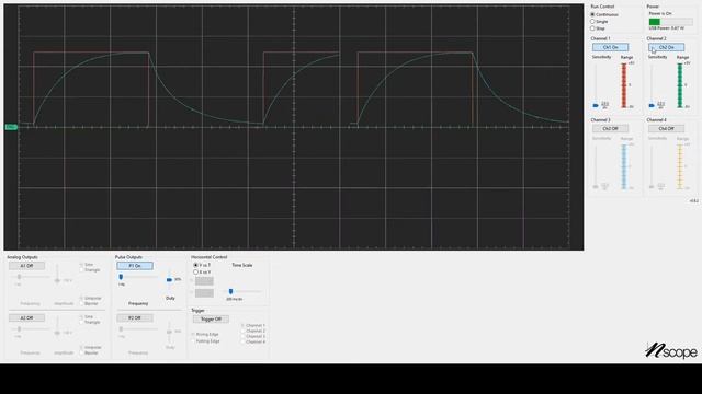 Analog output from PWM and a low-pass filter смотреть онлайн