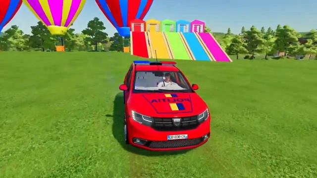 DELIVERY RIGITRAC, CHEVROLET, DODGE, DACIA, MERCEDES IN COLOR GARAGES! - Farming Simulator 22 смотреть онлайн