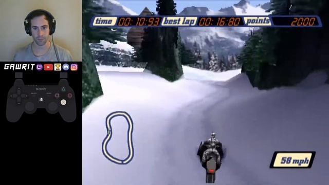 Sled Storm / Demo Track / Single Lap / 16.20 (WR) смотреть онлайн