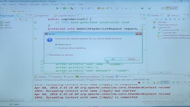 Advance Java || Servlets Part - 12 by Ratan смотреть онлайн