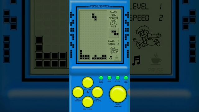 JUEGO RETRO TETRIS ???️ (BRICK GAME) смотреть онлайн