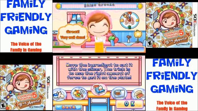 Cooking Mama 5 Bon Appetit! 3DS Shiso Gyouza смотреть онлайн