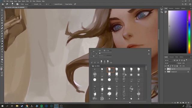 LUX speed painting смотреть онлайн