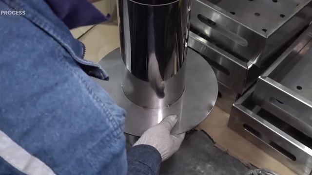 Process of Making Stoves. Press Factory in Korea. смотреть онлайн