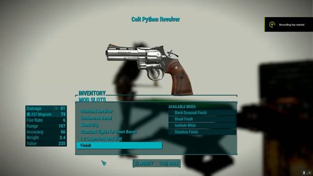 Fallout 4: Colt Python and X-PR Update 1.3 смотреть онлайн