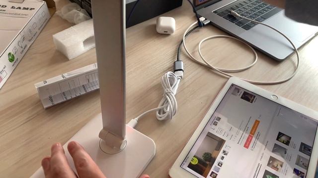 LAOPAO светодиодный настольный светильник обзор смотреть онлайн