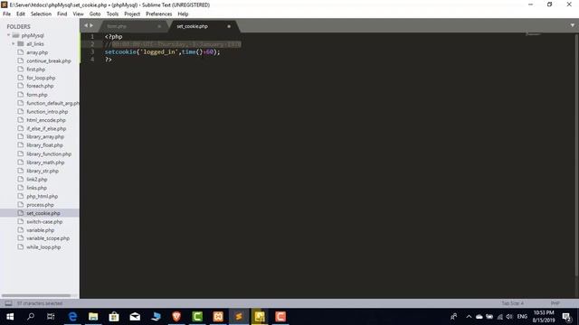 Part 30: Set Cookie in PHP | Abdus Sattar Bhuiyan смотреть онлайн
