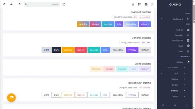 Adnix Analytical Dashboard Bootstrap Admin Template with Light RTL Theme смотреть онлайн