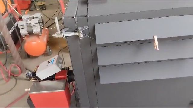 Калорифер на отработанном масле. смотреть онлайн