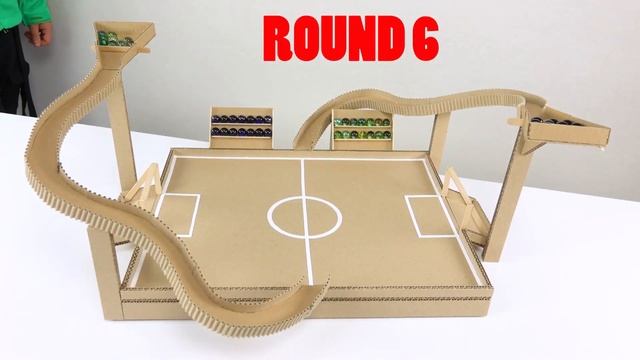 DIY Marble Run Football Board Game смотреть онлайн