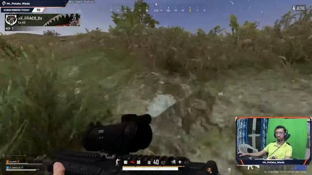 PubG PC Live - Very Noob Gameplay ! Mr Potato Wada смотреть онлайн