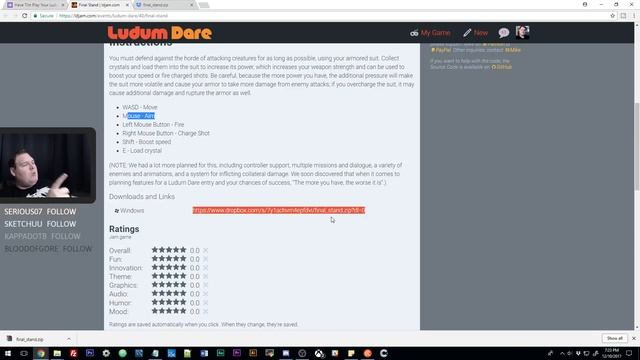 Ludum Dare 40 - Playing + Rating Games Part 4 смотреть онлайн