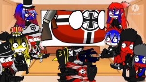 Countryhumans react to WW2 on METH Countryball