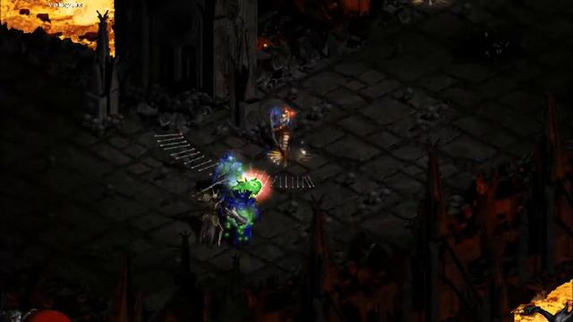 Diablo 2 - Amazon Multishot + Frostarrow смотреть онлайн