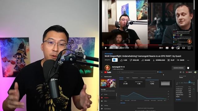 This Is What Asmongold React Content Did To My Channel... смотреть онлайн