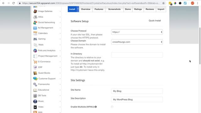 HOW TO CREATE SUBDOMAIN AND INSTALL WORDPRESS USING SOFTACULOUS INSTALLER | WordPress Tutorial 2020 смотреть онлайн