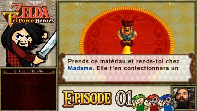 [WT] The Legend Of Zelda, Tri Force Heroes #01 [100%] смотреть онлайн