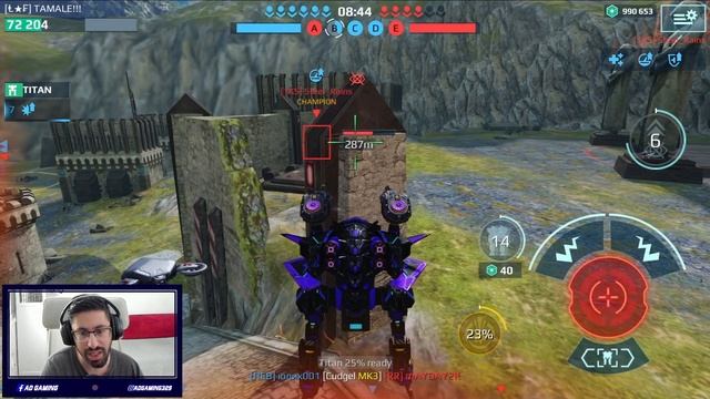 The 9.4 REBALANCE Is Live! - ANGLER & Cudgel Gameplay After The Nerf | War Robots WR смотреть онлайн