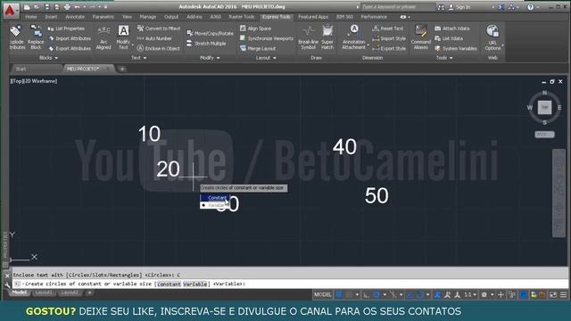 AutoCAD 263 EXPRESS TOOLS TEXT ENCLOSE смотреть онлайн