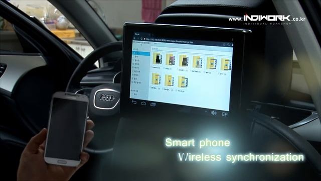 Audi Rear monitor 10.1"Android4.2 1080 HD Smart AR-101A by 인디웍 indiwork смотреть онлайн