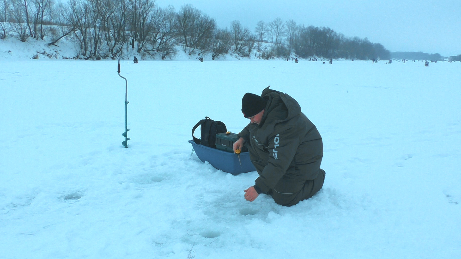 Зимняя рыбалка на Дону. Подводные съемки смотреть онлайн
