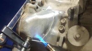 Сварка разбитой коробки передач. Ремонт трещины кпп