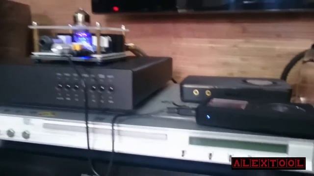 Fiio X5-II + MIRIDIY G2 Class A Tube Headphone Amplifier (PreAmp) смотреть онлайн