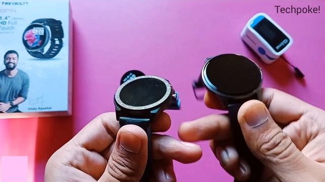Fireboltt spin Vs BoAt flash | 1.4" TFT Display | IP68 HR/SPO2/BP | under 2500 #comparison #Techpok смотреть онлайн