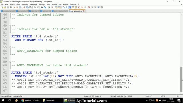 Export Mysql Database in PHPMyAdmin смотреть онлайн
