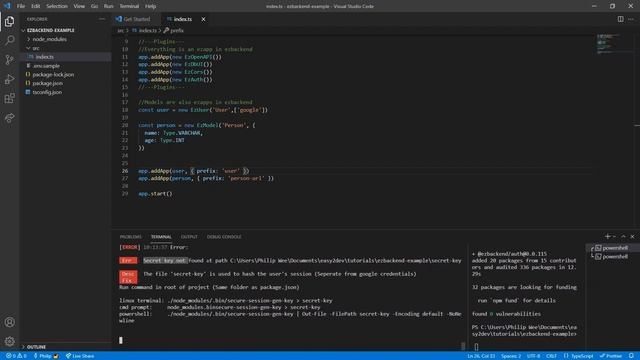 EzBackend setup in 4 MINS смотреть онлайн