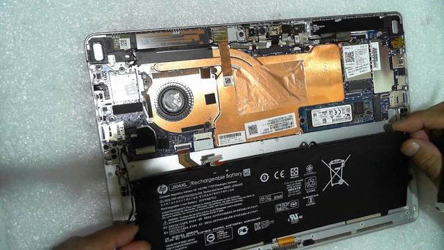 HOW TO REPLACE BATTERY IN HP ELITE X2 1012 G2 ||HOW TO OPEN HP ELITE X2 смотреть онлайн