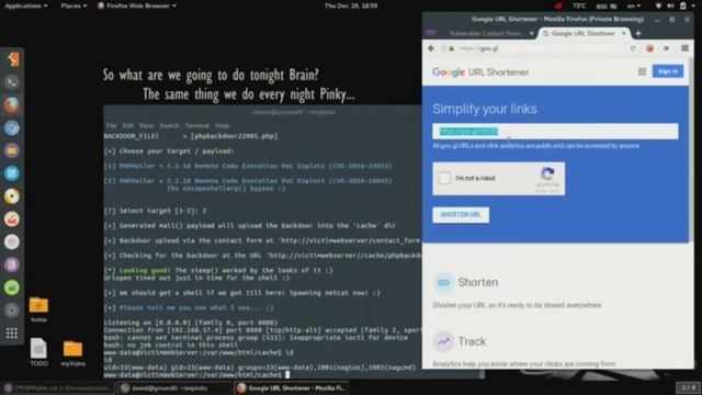 PHPMailer/SwiftMailer/ZendFramework PoC Exploit смотреть онлайн