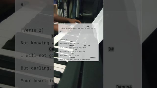 Ed Sheeran - Perfect (Piano Cover, Lyric, Chord) смотреть онлайн