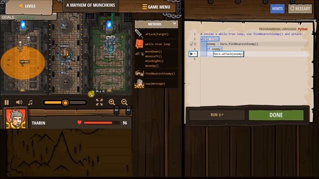 Code Combat Free (Part 1) | Learning Python Programming Language смотреть онлайн