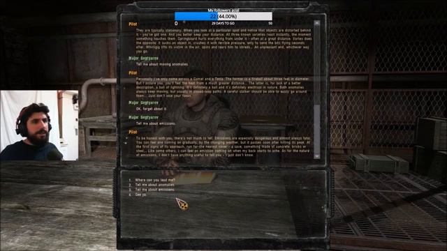 S.T.A.L.K.E.R Call of Pripyat episode 1. I'm a Major from the USS. Nice (a Twitch stream). смотреть онлайн