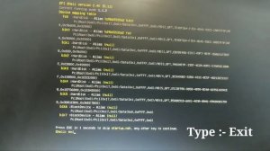 Press esc in 1 second to skip the startup.nsh any other key to continue/efi shell version 2.70 solu