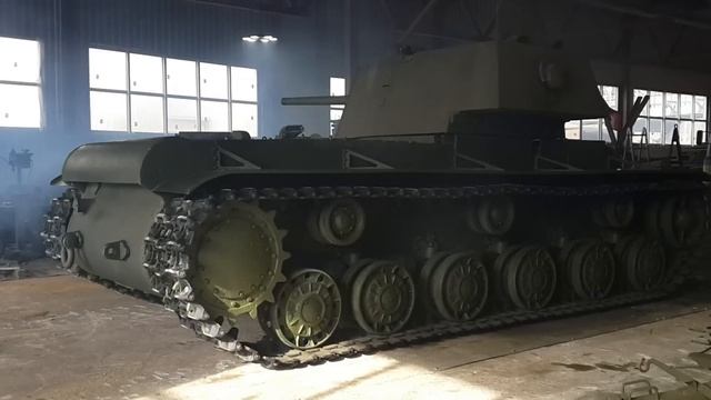 Запуск танка КВ-1 (м5200) смотреть онлайн