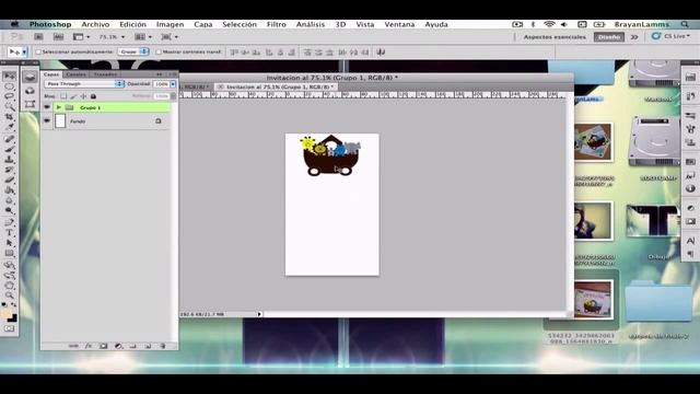 InvitacionBabyShower | Photoshop CS 5 смотреть онлайн