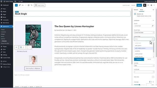 Kadence Dynamic List Block смотреть онлайн