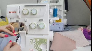 Подробный обзор оверлока Janome T-72. Рассказываю все тонкости работы с этой машиной?