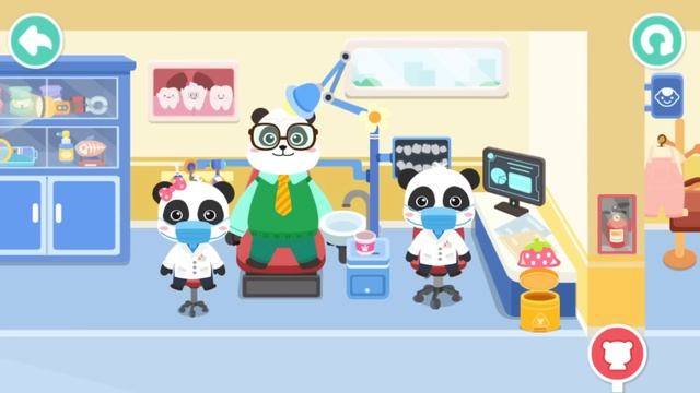 Baby Panda Games: Town Hospital - Help Doctor Kiki & Miumiu to Treat All Patients - Babybus Games смотреть онлайн